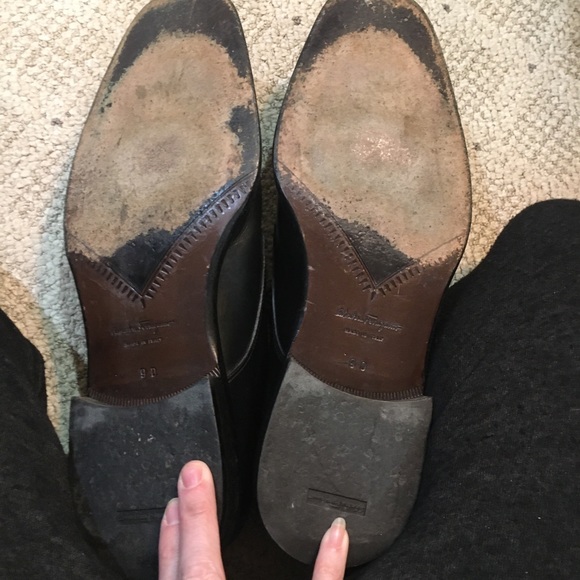 SOLD!!Salvatore Ferragamo Leather Oxford Shoes. - Picture 6 of 12